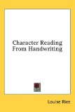 Character Reading from Handwriting  N/A 9781436679046 Front Cover