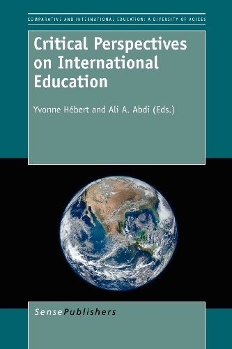 Critical Perspectives on International Education   2013 9789460919046 Front Cover
