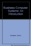 Business Computer Systems An Introduction 4th 1990 9780070356047 Front Cover