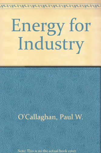 Energy for Industry   1979 9780080227047 Front Cover