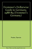 Frommer's Dollarwise Guide to Germany  N/A 9780132177047 Front Cover