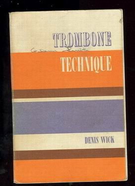 Trombone Technique  1971 9780193187047 Front Cover