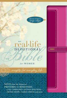 Niv Real-Life Devotional Bible for Women Insights for Everyday Life N/A 9780310421047 Front Cover