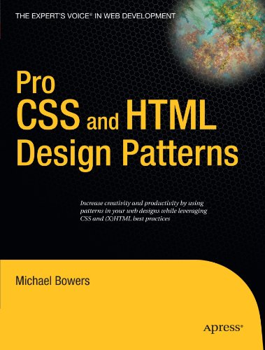 Pro CSS and HTML Design Patterns   2007 9781590598047 Front Cover