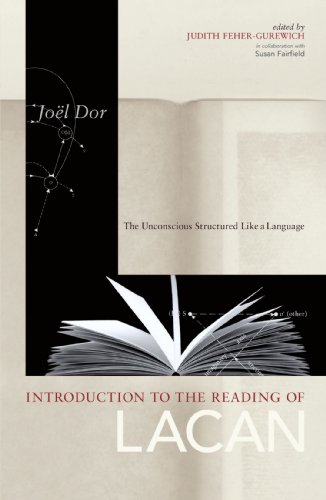 Introduction to the Reading of Lacan The Unconscious Structured Like a Language N/A 9781892746047 Front Cover