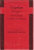 De Lapsis and de Ecclesiae Catholicae Unitate   1971 9780198268048 Front Cover