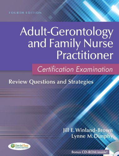 Adult and Family Nurse Practitioner Certification Examination: Review Questions and Strategies 4th 2013 9780803627048 Front Cover