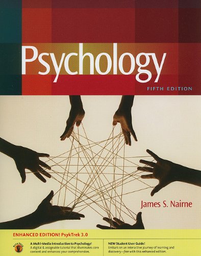 Psychology with PsykTrek 3. 0, Enhanced Non Media Edition  5th 2011 9780840033048 Front Cover