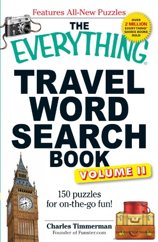 Everything Travel Word Search Book 150 Puzzles for On-the-Go Fun!  2010 9781440506048 Front Cover