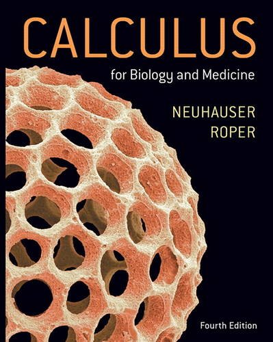 Cover art for Calculus For Biology and Medicine, 4th Edition
