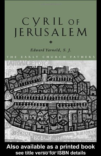 Cyril of Jerusalem   2000 9780415199049 Front Cover