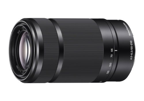 Sony E 55-210mm F4.5-6.3 Lens for Sony E-Mount Cameras (Black) product image