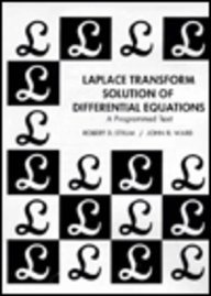Laplace Transform Solution of Differential Equations a Programmed Text  1st 1968 9780135228050 Front Cover