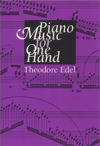 Piano Music for One Hand   1994 9780253319050 Front Cover