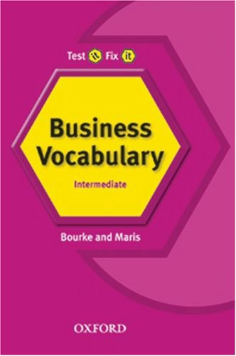Test It, Fix It Business Vocabulary N/A 9780194392051 Front Cover