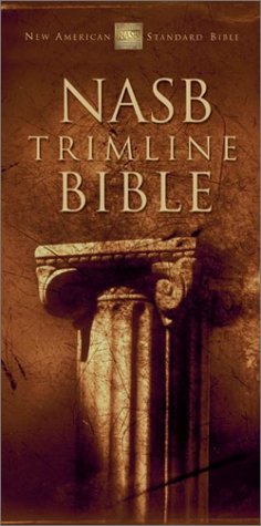 NASB Trimline Bible, Button-Flap   2001 9780310927051 Front Cover