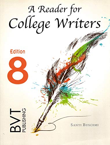 A Reader for College Writers 8th 9781517808051 Front Cover