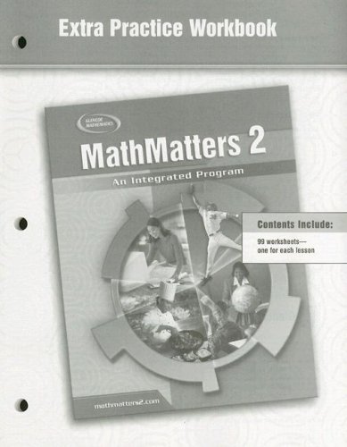 Mathmatters 2 An Integrated Program  2006 9780078693052 Front Cover