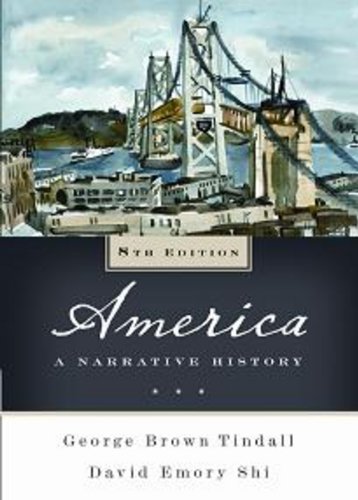 America A Narrative History 8th 2009 9780393934052 Front Cover