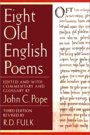 Eight Old English Poems  3rd 2001 9780393976052 Front Cover