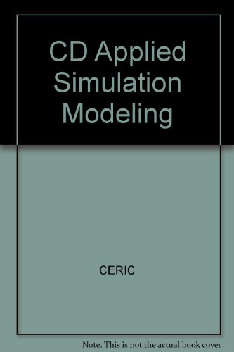Applied Simulation Modeling  2003 9780534463052 Front Cover