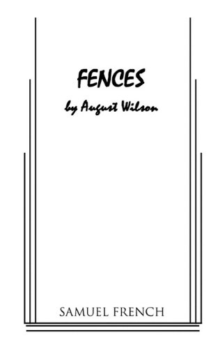 Fences A Play  1989 9780573619052 Front Cover