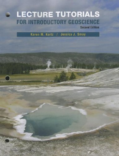 Lecture Tutorials in Introductory Geoscience  2nd 2012 9781464101052 Front Cover