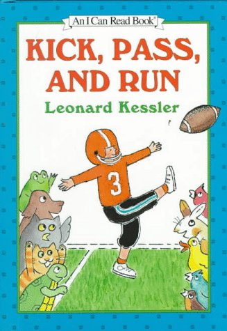 Kick, Pass, and Run  N/A 9780060271053 Front Cover