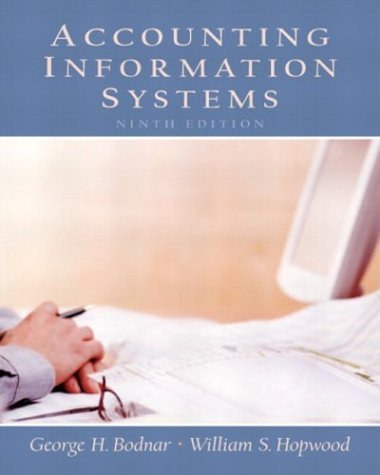 Accounting Information Systems  9th 2004 9780130082053 Front Cover