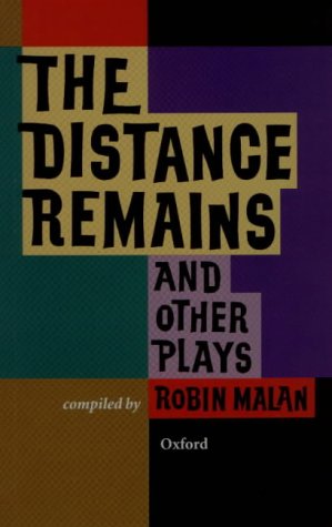 Distance Remains and Other Plays  N/A 9780195713053 Front Cover