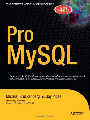 Pro MySQL   2005 9781590595053 Front Cover