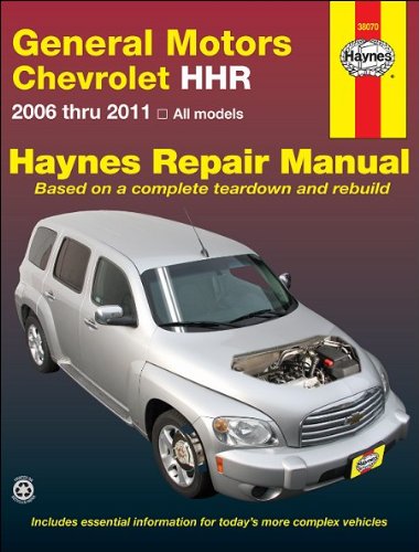 Chilton Total Car Care Gm Chevrolet Hhr 2006-2011repair Manual:   2011 9781620920053 Front Cover