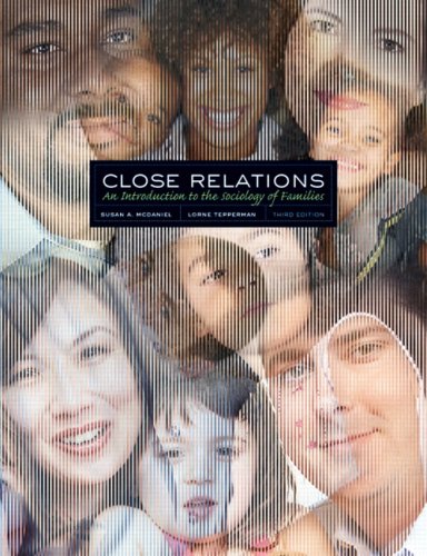 CLOSE RELATIONS >CANADIAN< 3rd 2007 9780131976054 Front Cover