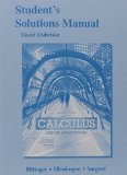 Students Solutions Manual for Calculus and Its Applications  11th 2016 9780321999054 Front Cover