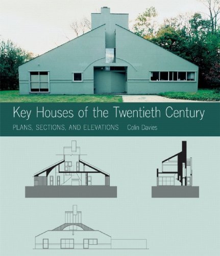 Key Houses of the Twentieth Century Plans Sections and Elevations  2006 9780393732054 Front Cover