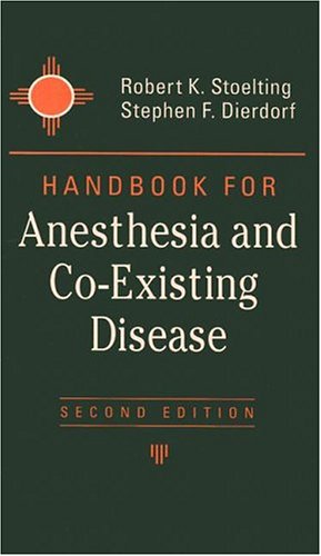 Handbook for Anesthesia and Co-Existing Disease  2nd 2003 (Revised) 9780443066054 Front Cover