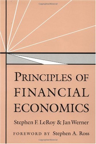 Principles of Financial Economics   2001 9780521586054 Front Cover