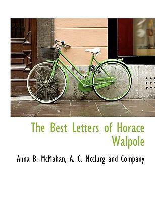 Best Letters of Horace Walpole N/A 9781140377054 Front Cover