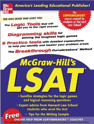 McGraw-Hill's LSAT   2005 9780071448055 Front Cover