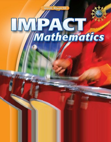 IMPACT Mathematics, Course 3, Student Edition   2009 9780078887055 Front Cover