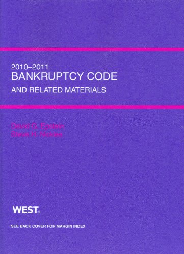 Bankruptcy Code and Related Source Materials, 2010-2011  N/A 9780314263056 Front Cover