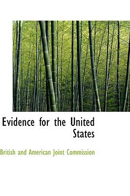 Evidence for the United States:   2008 9780554575056 Front Cover