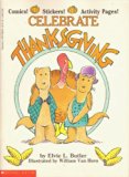 Celebrate Thanksgiving with Stickers N/A 9780590425056 Front Cover