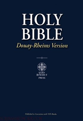 Holy Bible Douay Rheims Version Standard Size Paperback N/A 9781935302056 Front Cover