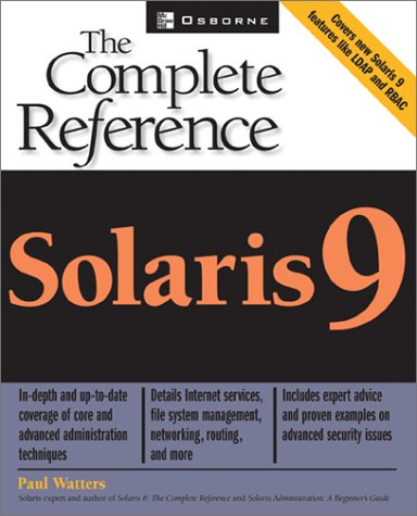 Solaris 9 - The Complete Reference   2002 9780072223057 Front Cover