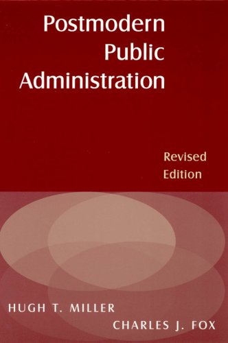 Postmodern Public Administration   2007 (Annotated) 9780765617057 Front Cover