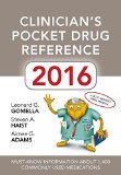 Clinician's Pocket Drug Reference 2016:   2016 9781259586057 Front Cover