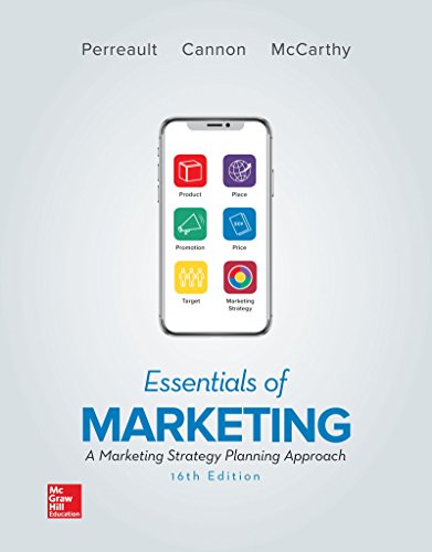 Essentials of Marketing:   2018 9781259924057 Front Cover