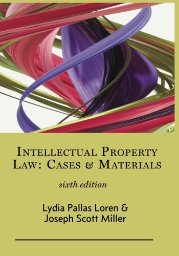 Intellectual Property Law Cases and Materials 6th 2018 9781943689057 Front Cover