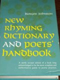New Rhyming Dictionary and Poets' Handbook Revised  9780060122058 Front Cover